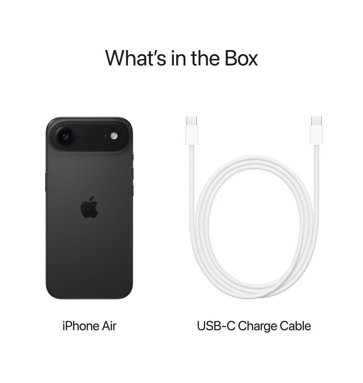 Apple iPhone Air 256GB Space Black 6.5'' 5G Unlocked Brand New Sealed Warranty