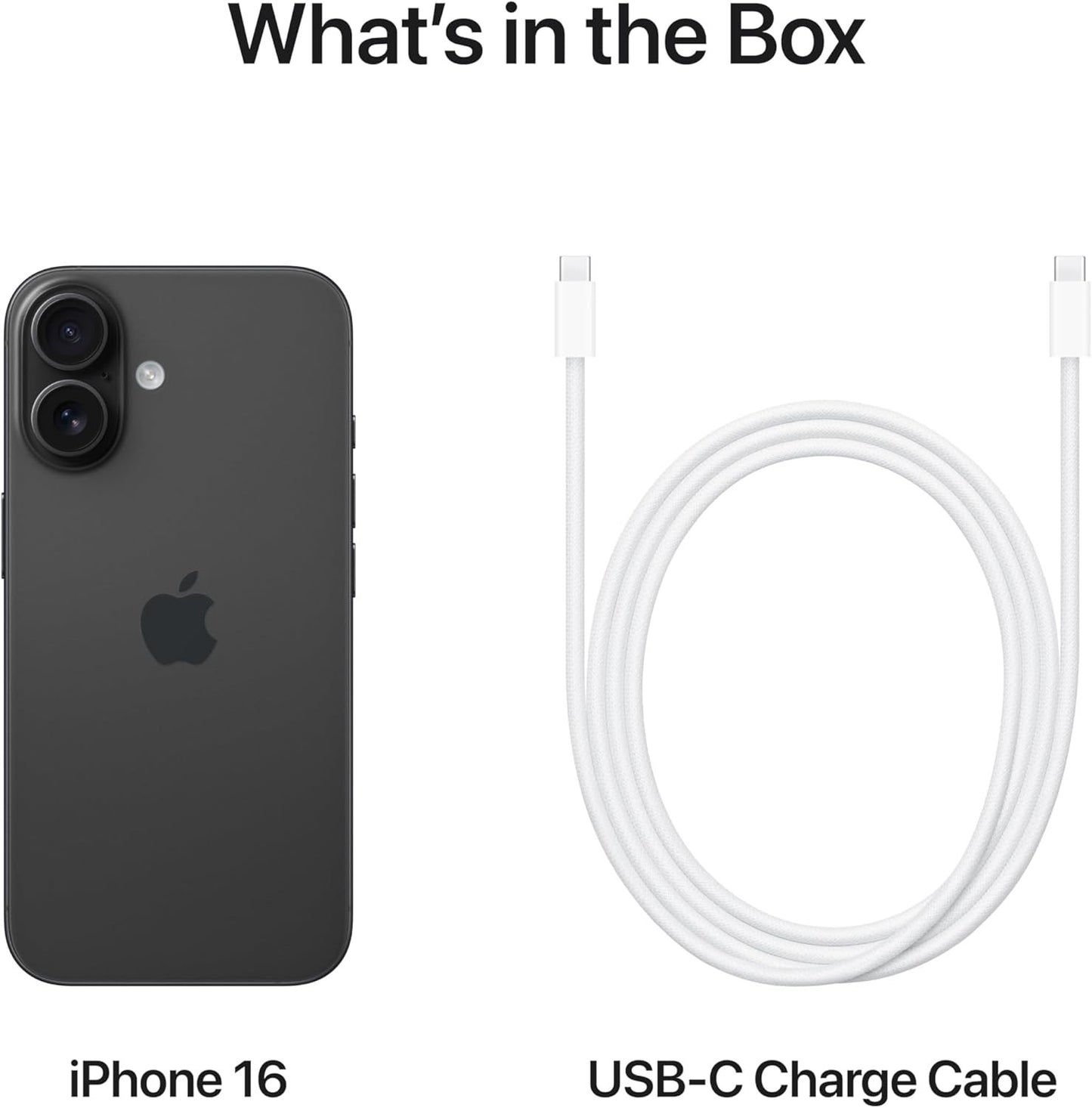 Apple Iphone 16 128GB 5G Black Unlocked Brand New Sealed Warranty