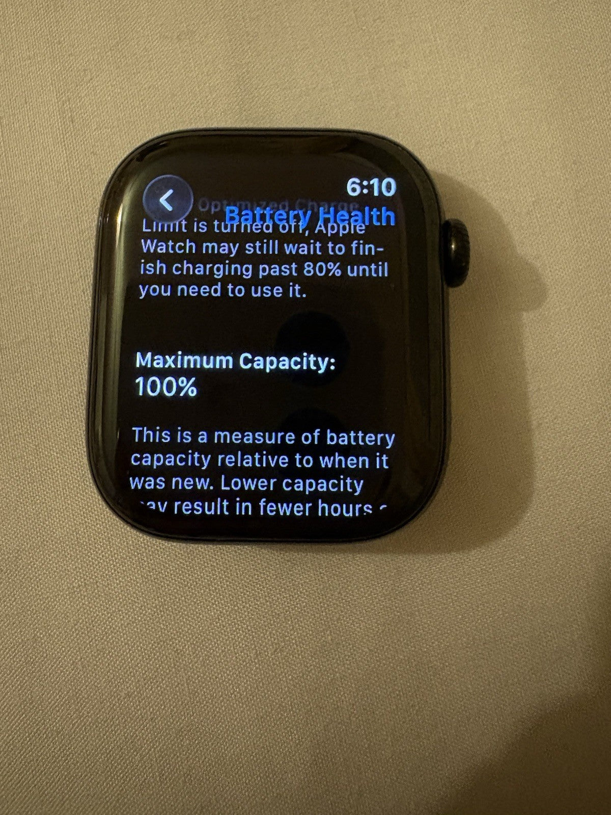 Apple Watch Series 11 42mm Aluminum GPS Jet Black Boxed Warranty Excellent