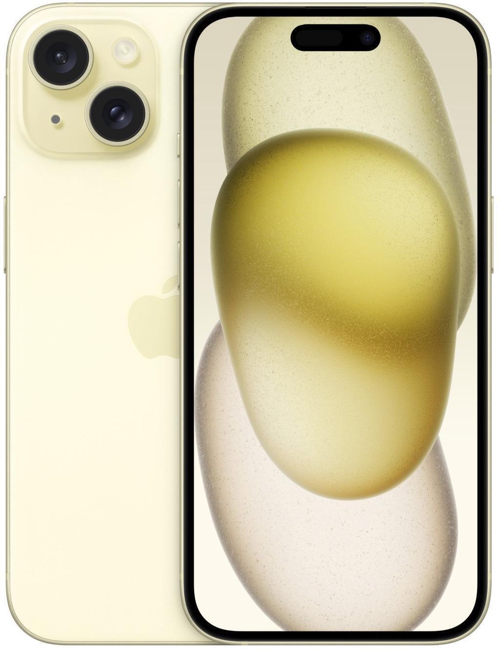 Apple Iphone 15 128GB Yellow Unlocked Excellent Condition 86% Battery Warranty