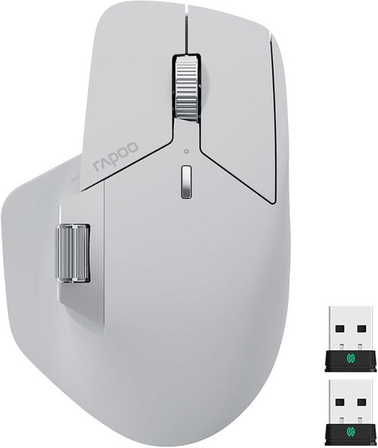 RAPOO MT760 PRO Wireless Mouse 12K DPI Bluetooth 120 Days Battery 7 Devices