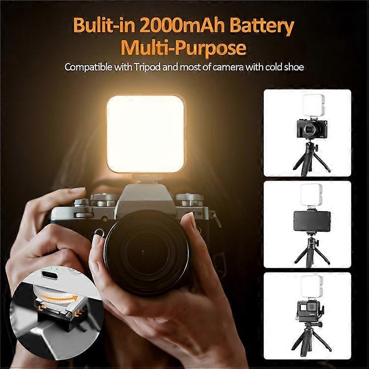 Neewer XJ75 Pocket LED Video Light Rgb White Live Streaming VLOG Video Selfie