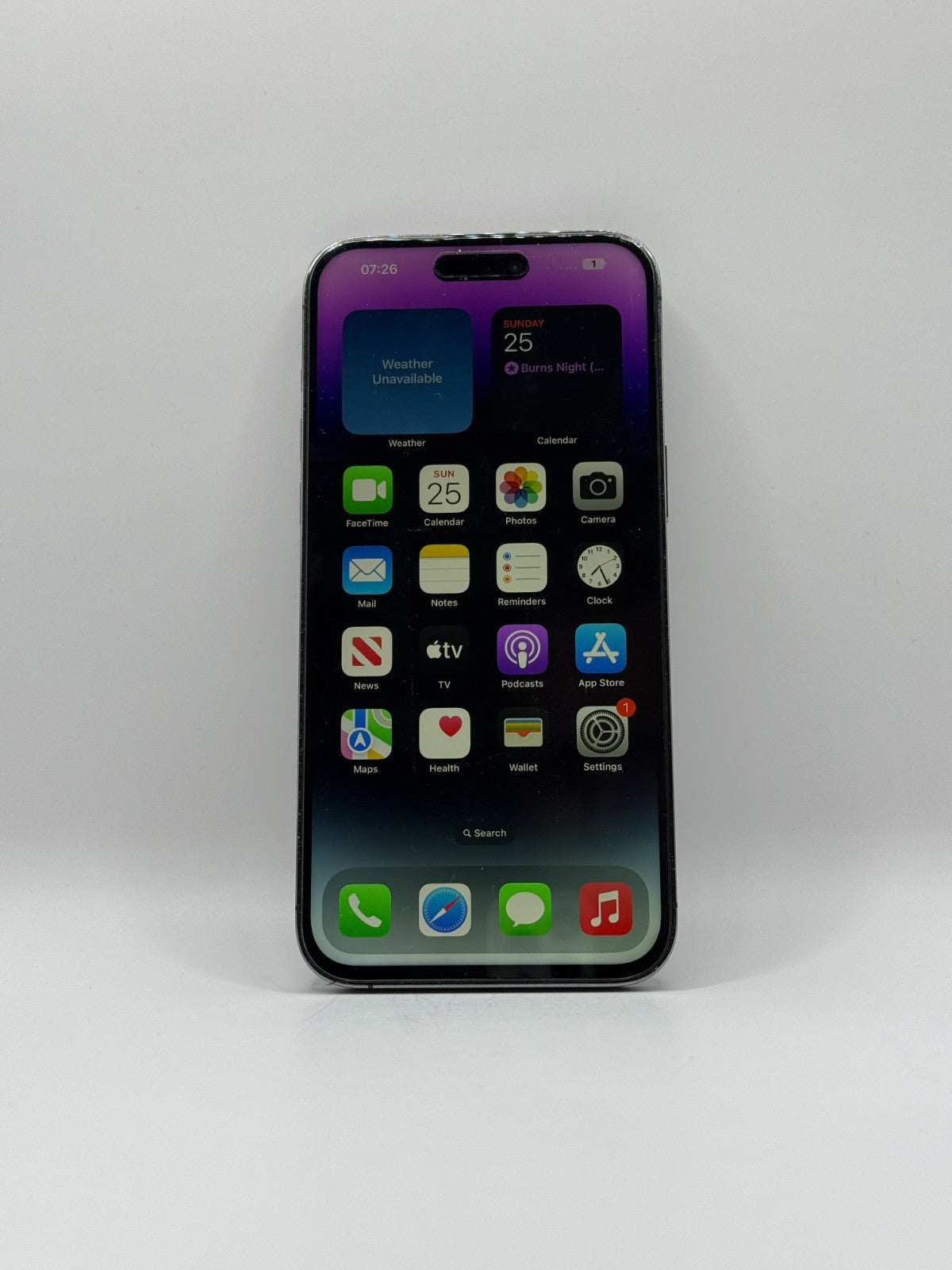 Apple Iphone 14 Pro Max 5G 128GB Purple Good Condition Unlocked 86% Battery