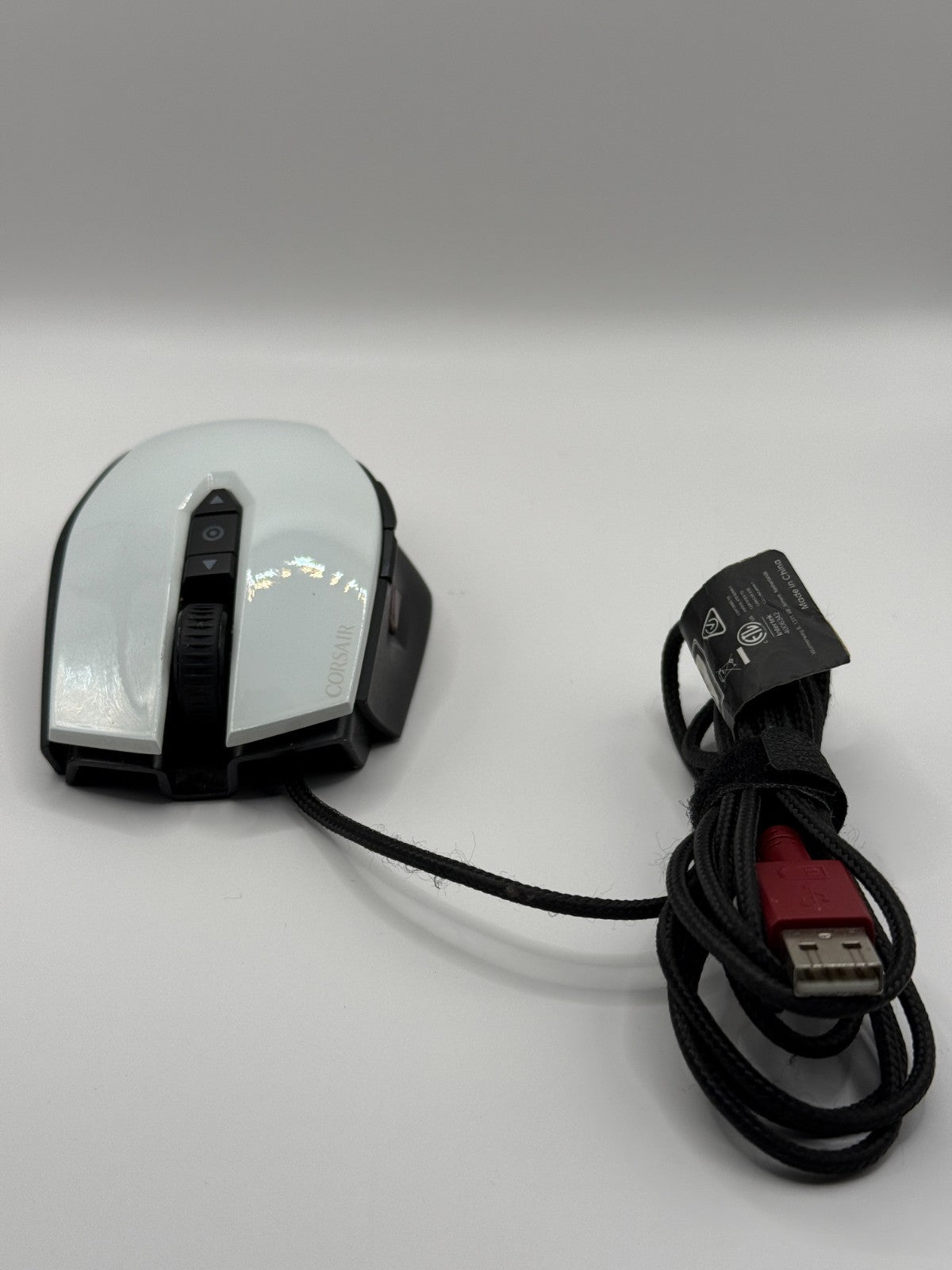 Corsair Gaming M65 Rgb 8200 Dpi White Mouse Gaming Computer Fps Edition Wired