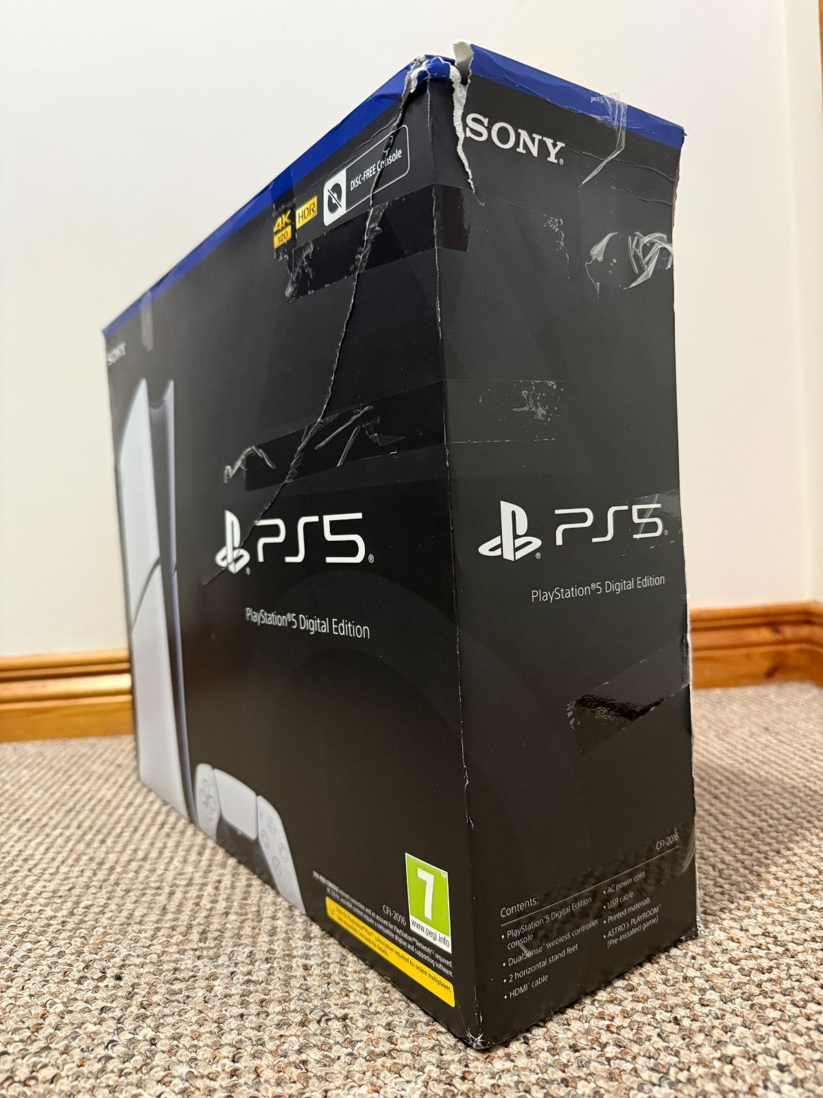 Sony PlayStation 5 Slim Digital Edition Console Ps5 1TB Boxed Warranty Excellent