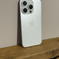 Apple iPhone 15 Pro 128GB (0413723) White Titanium Unlocked Warranty Excellent