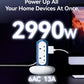 MiaoLab XPC008-UK Tower Power Strip with 6 AC 2990W Brand New Sealed