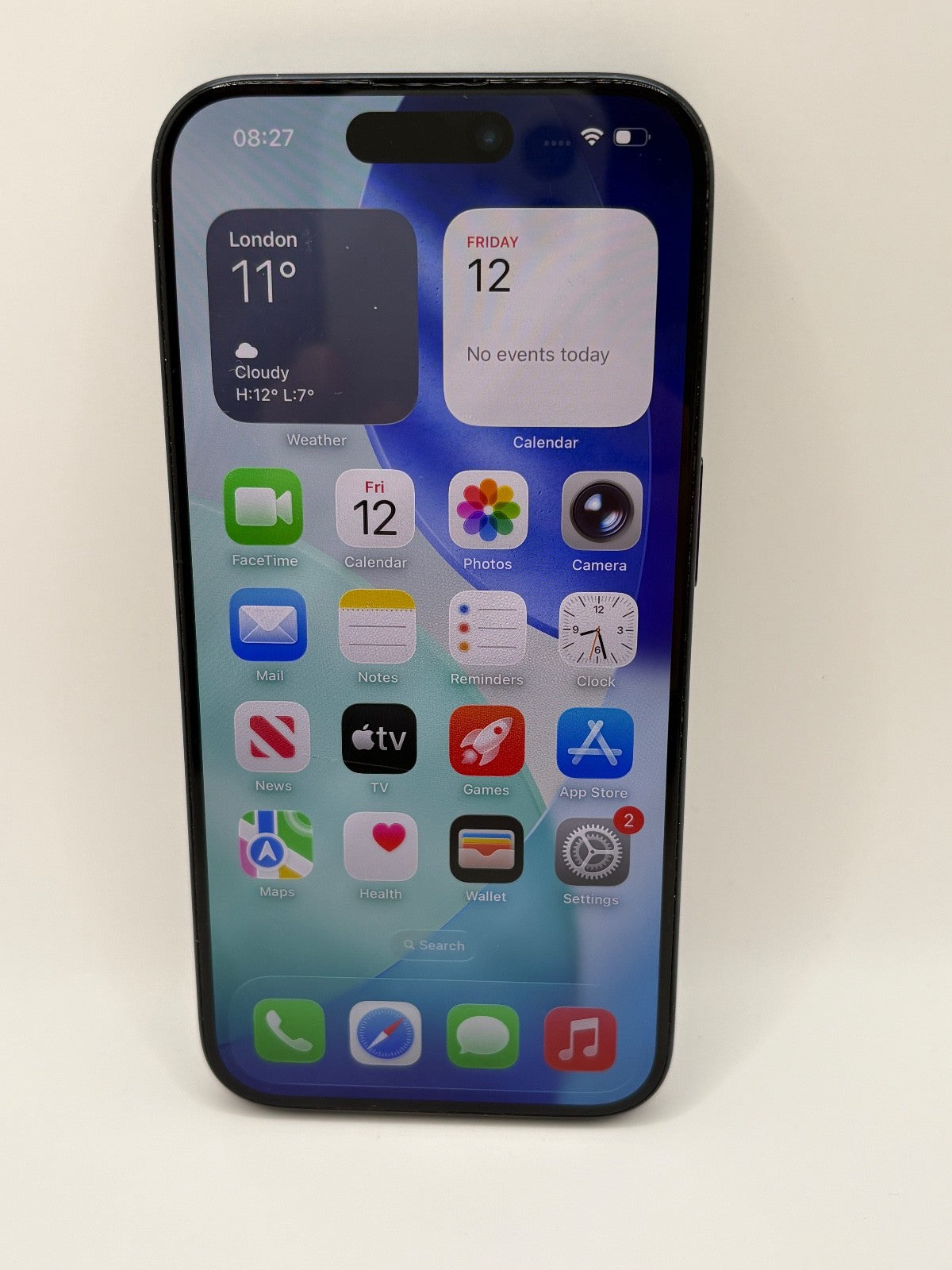 Apple iPhone 15 Pro 128GB Blue Titanium Unlocked Warranty Good Condition