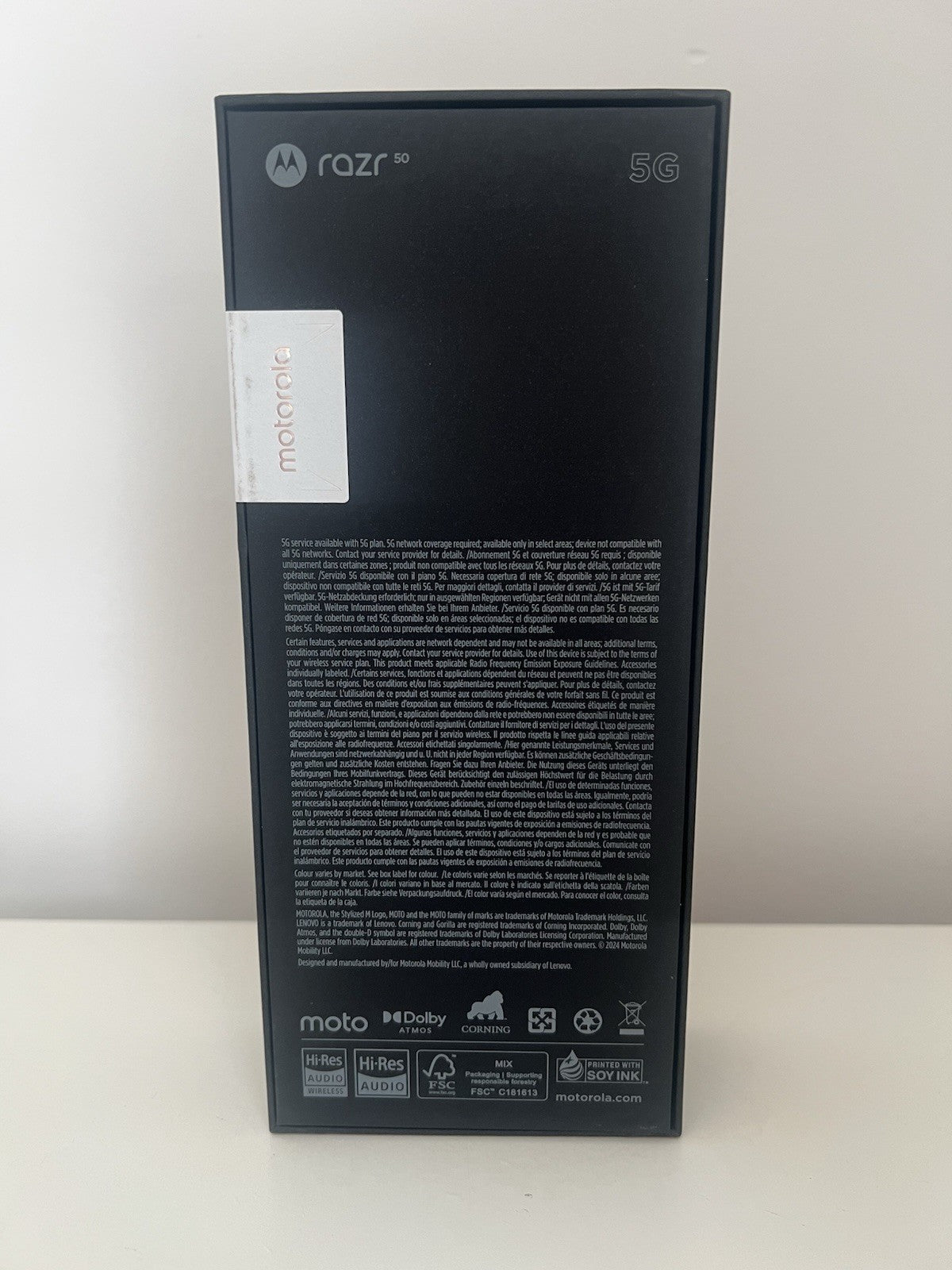 Motorola RAZR 50 5G Koala Grey (941) Unlocked 8gb/256gb Brand New Sealed Boxed