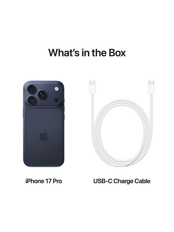 Apple IPhone 17 Pro 512GB Deep Blue Brand New Sealed Boxed Warranty Unlocked