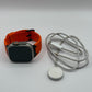 Apple Watch Ultra 1 49mm Titanium & Ceramic Case Orange Strap Warranty