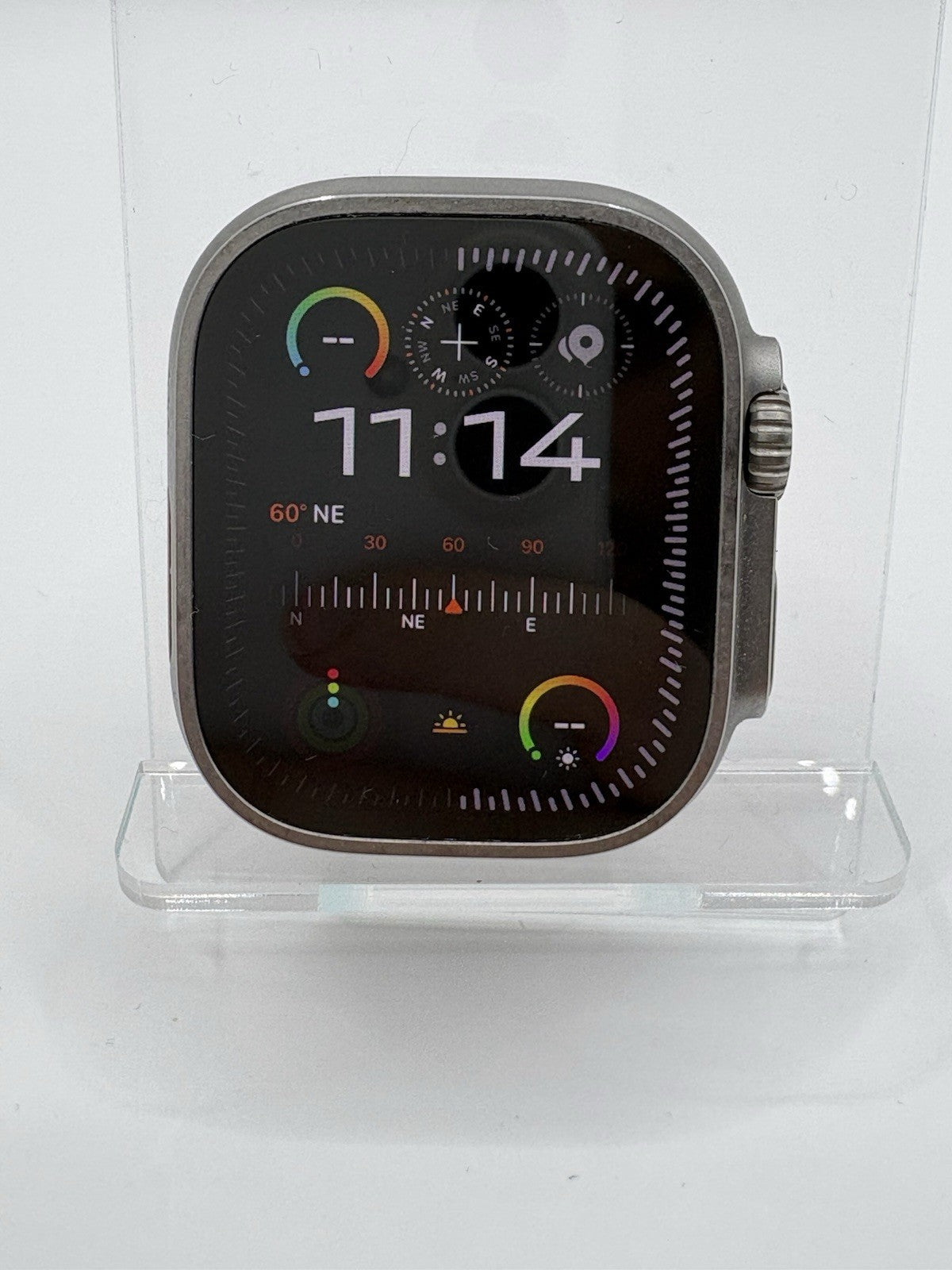 Apple Watch Ultra 2 49mm M/L Titanium Case Cellular Smart Watch Very Good Green