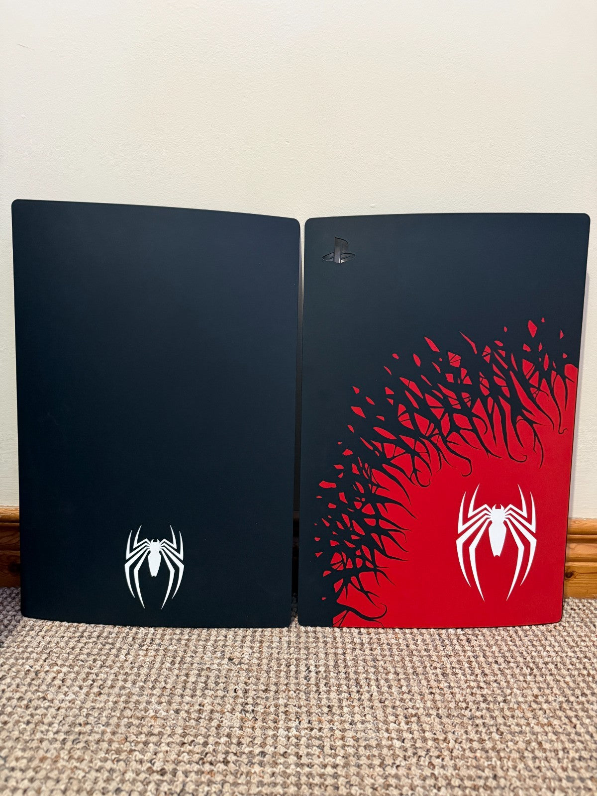 Official Spider-Man 2 PS5 PlayStation 5 Cover Plates Digital Edition Excellent