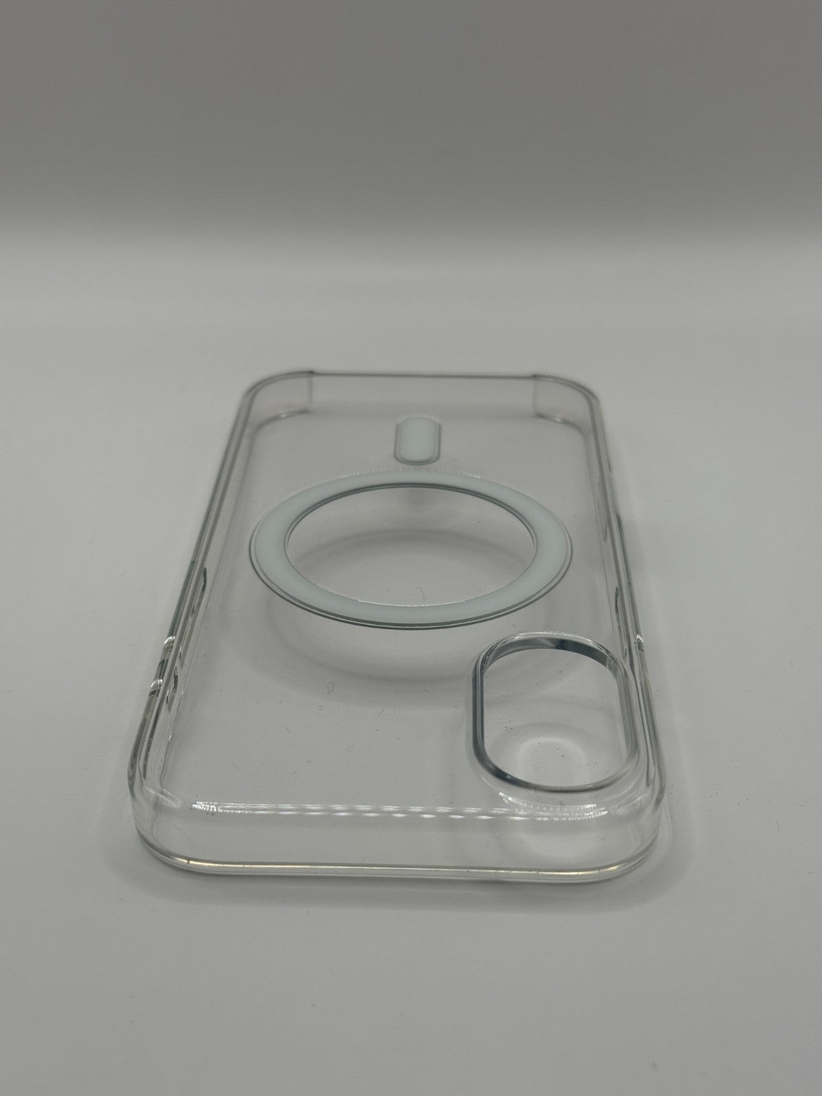 Apple Silicone Iphone 16 Clear Case MagSafe Cover Genuine Used But Excellent
