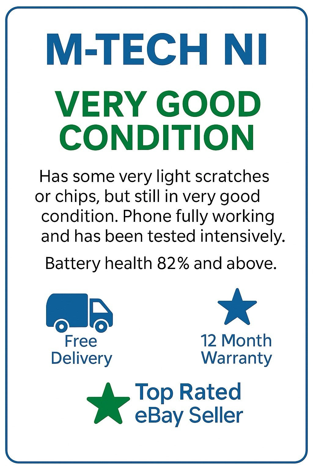 Apple iPhone 13 128GB 256GB Unlocked All Colours Very Good Condition