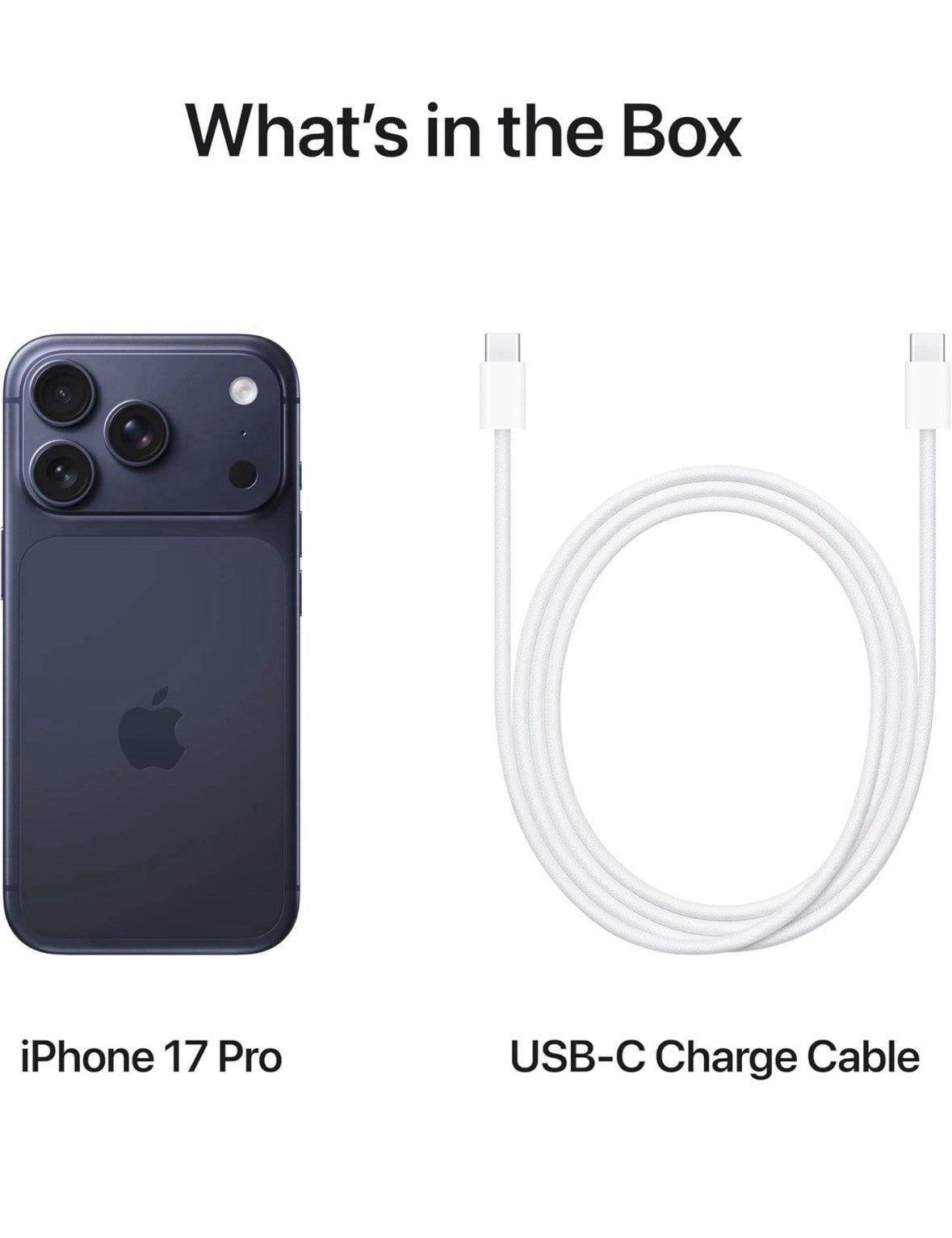 Apple iPhone 17 Pro 256GB Deep Blue 5G 6.3" Unlocked Sealed Boxed Warranty