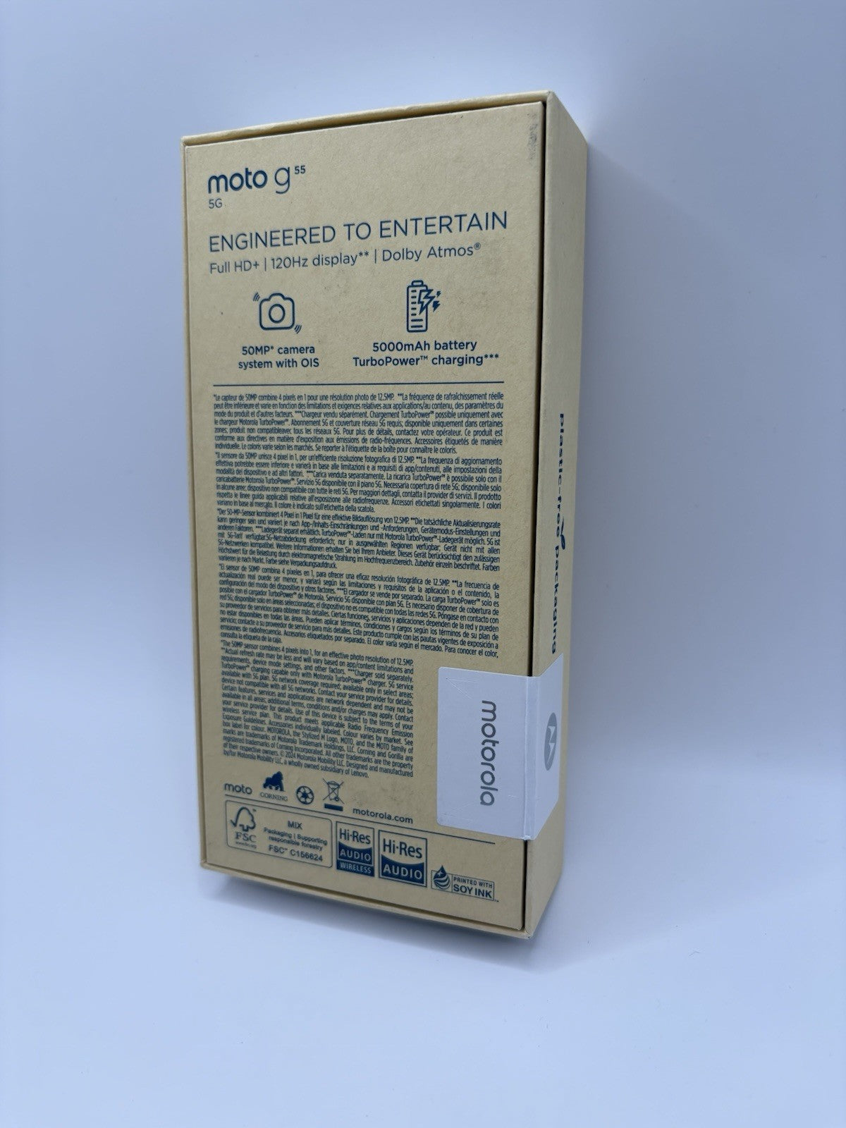 Motorola Moto G55 Forest Grey 6.5" 256GB 5G Unlocked Brand New Sealed Warranty