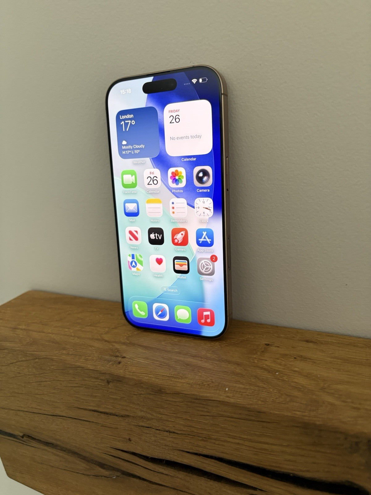 Apple iPhone 16 Pro 256GB 5G (1913586) Unlocked Desert Titanium Boxed