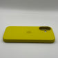 Apple Silicone Iphone 16 Yellow Case MagSafe Cover Genuine Used But Excellent