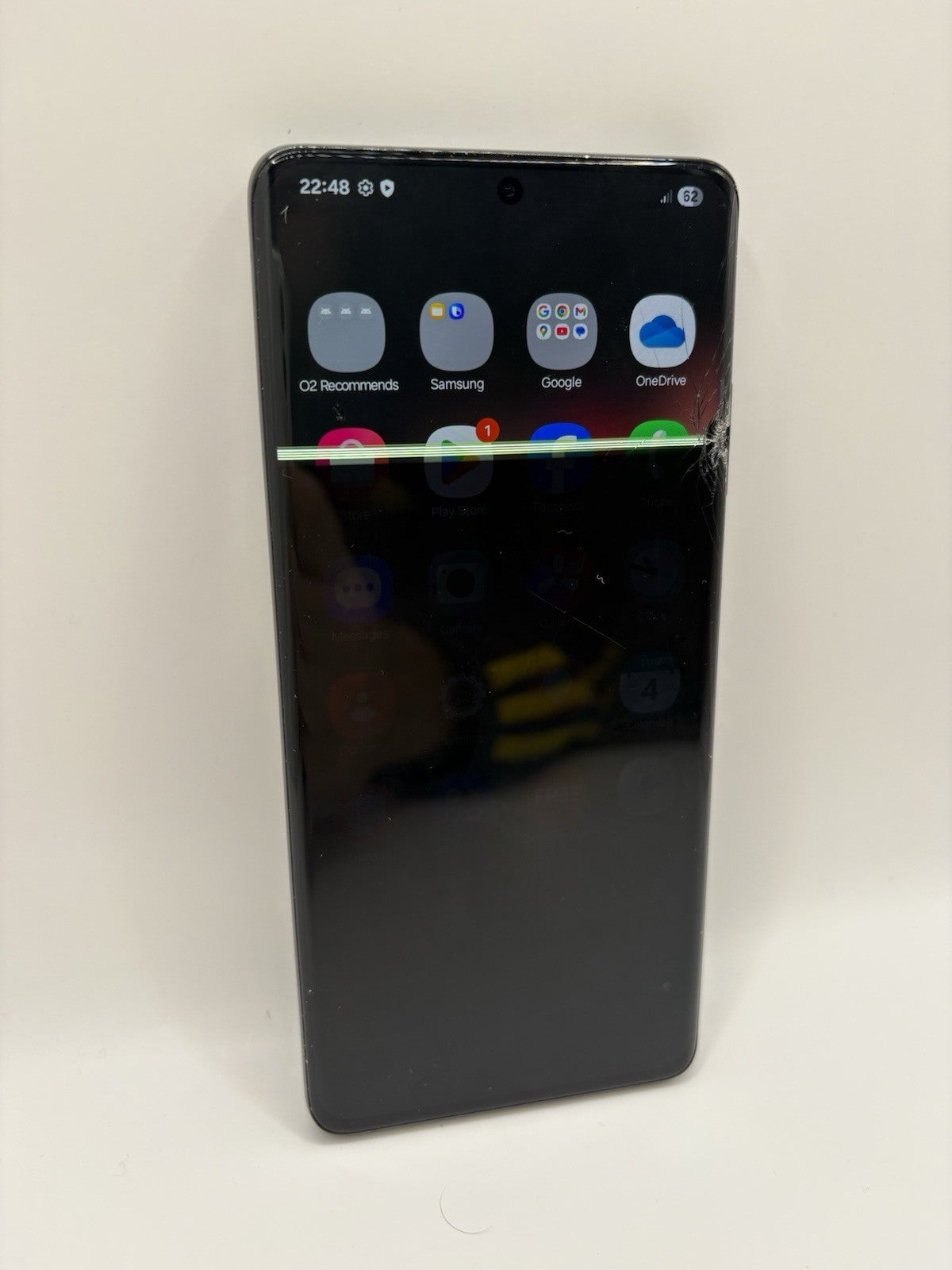 Samsung Galaxy S21 Ultra 5G 128GB Black Damaged Screen And Back Cracked