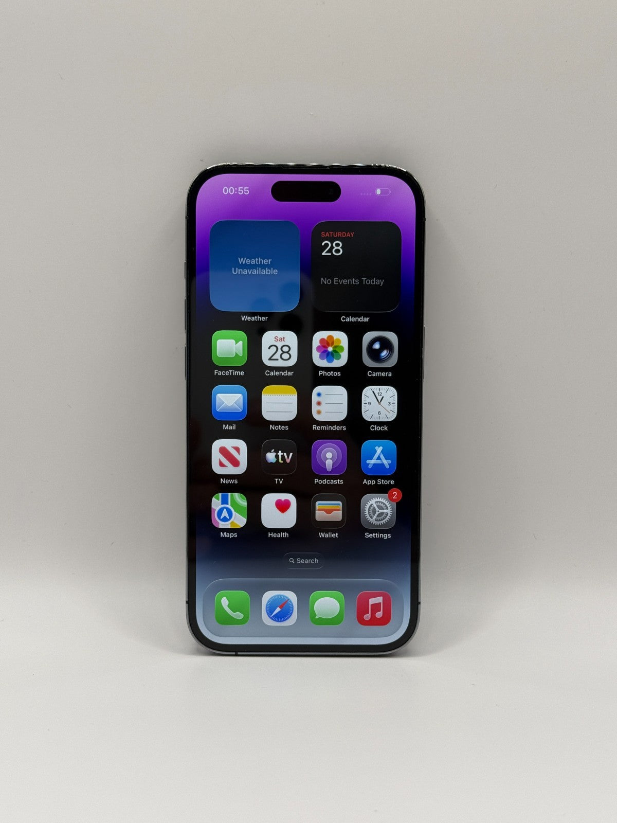 Apple Iphone 14 Pro 128GB Purple Unlocked Warranty Excellent Condition 100%