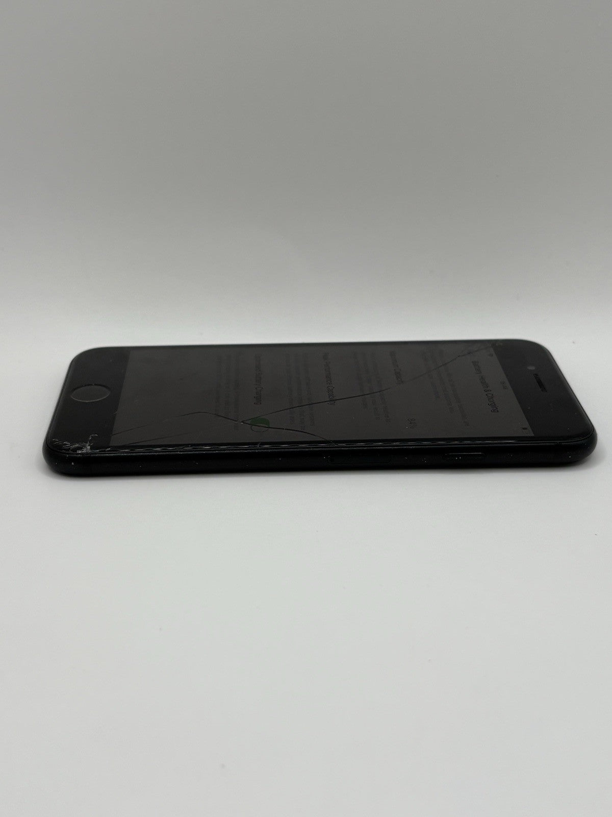 Apple iPhone SE 2nd Gen 64GB Black Unlocked A2296 Cracked Screen