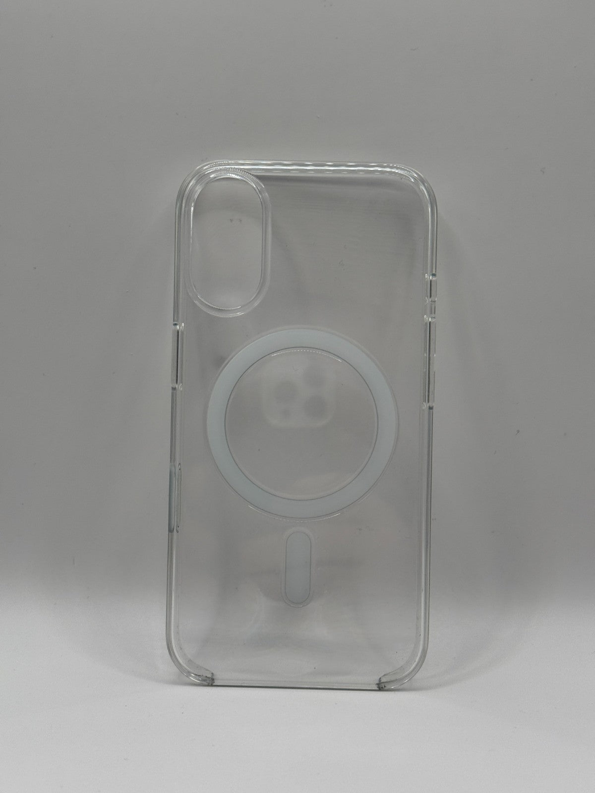 Apple Silicone Iphone 16 Clear Case MagSafe Cover Genuine Used But Excellent