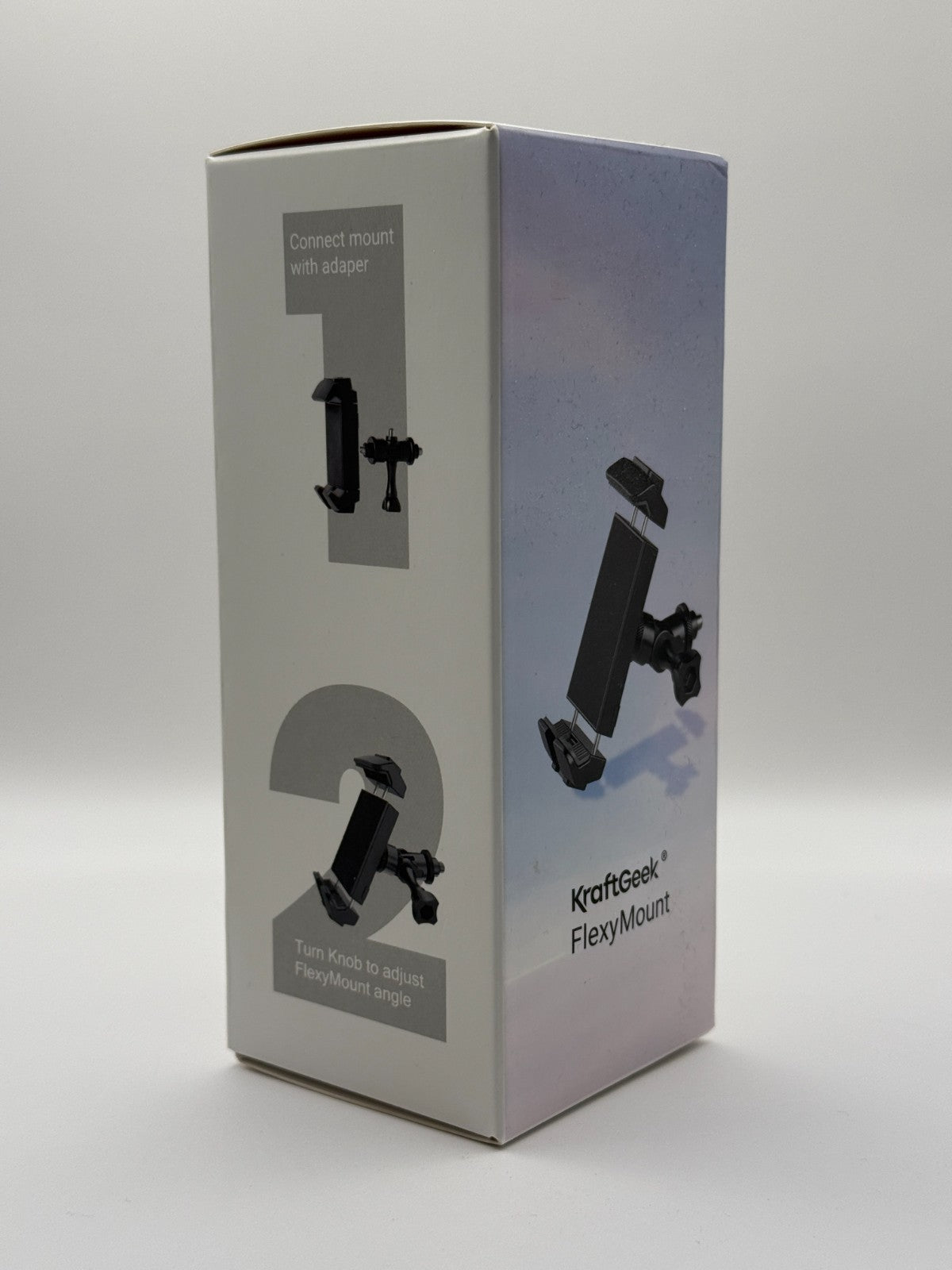KraftGeek FlexyMount Phone & Tablet up to 13" Holder Sealed New
