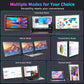 QQH Z80 Portable Dual Monitor Setup For Notebooks Dual 1080P Full HD Ips Led