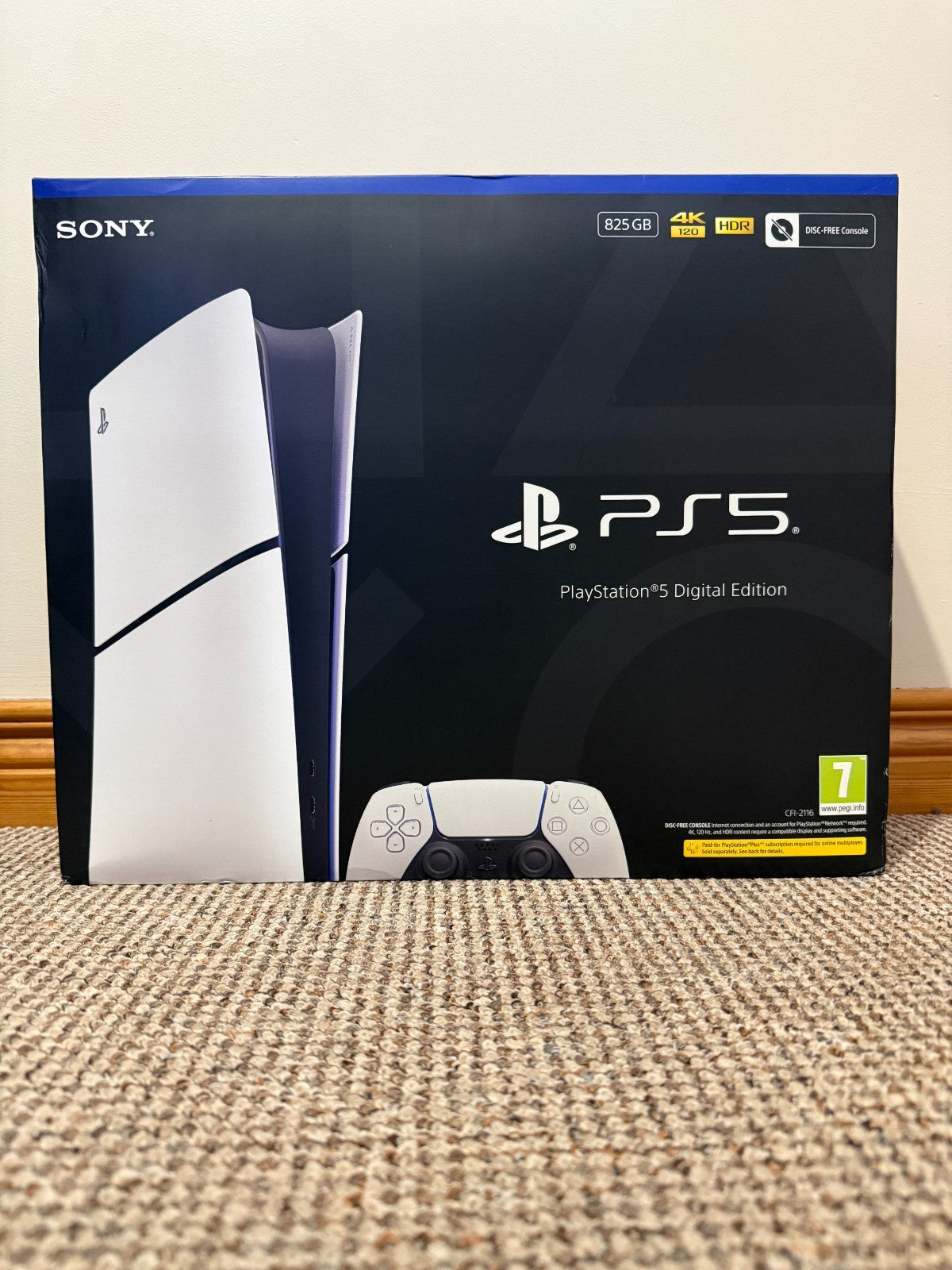 Sony PlayStation 5 Slim Digital Edition Console 1TB Boxed Warranty Excellent