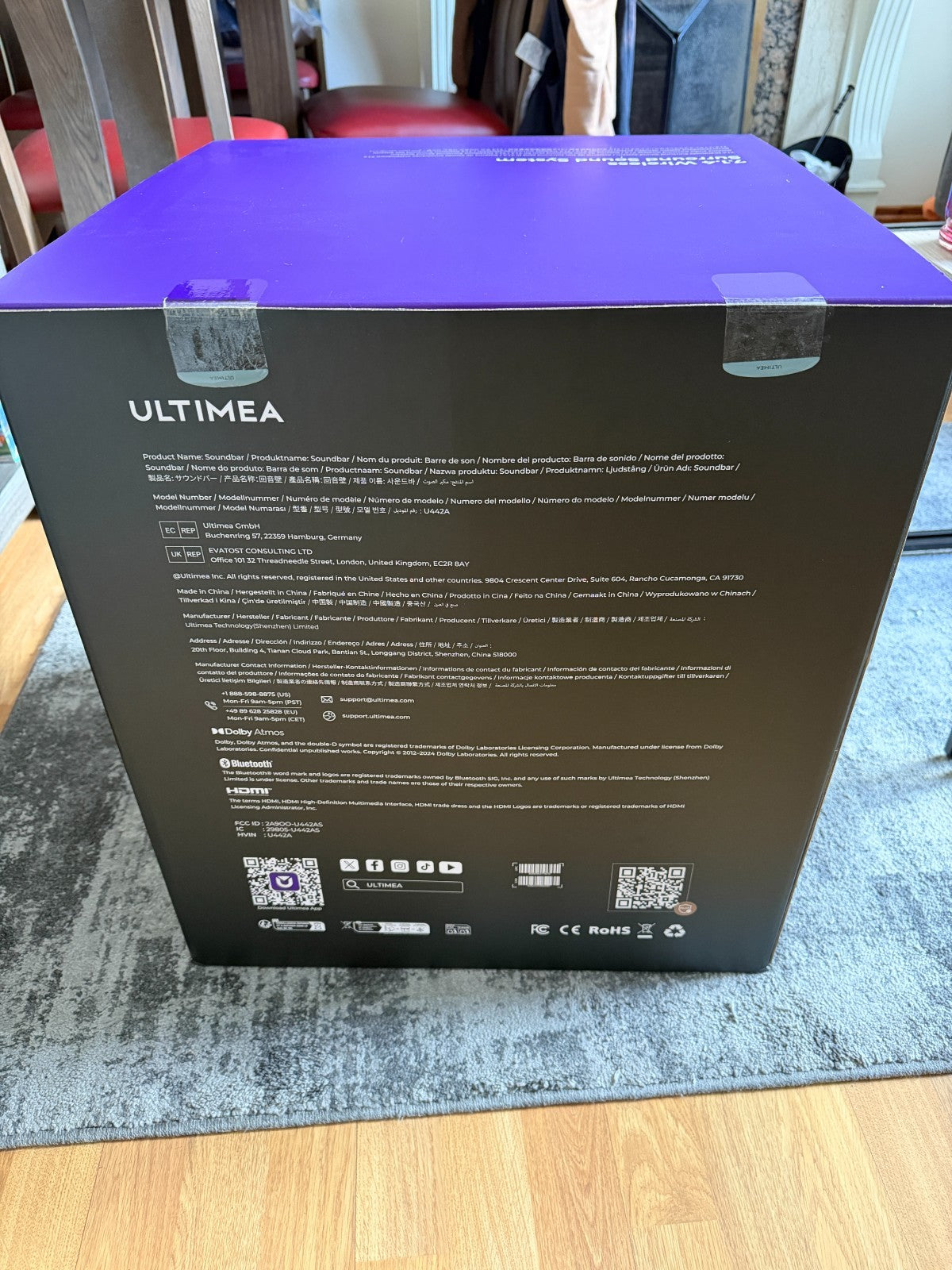 Ultimea Skywave X70 7.1.4ch Soundbar with 10" Wireless Subwoofer 980W