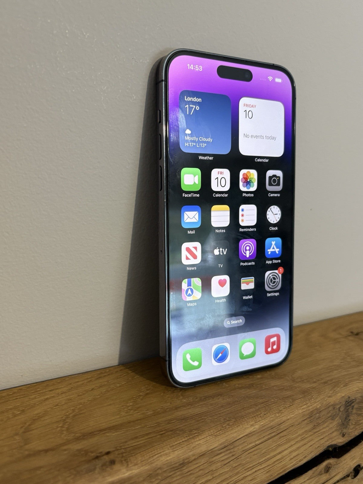 Apple iPhone 14 Pro Max 256GB (C237) Deep Purple 5G Unlocked Warranty