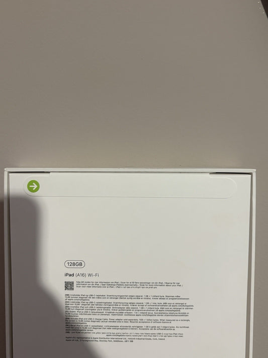 Apple iPad 128GB A16 10.9 Inches (C235) WiFi Silver 11th Gen 2025 New Sealed