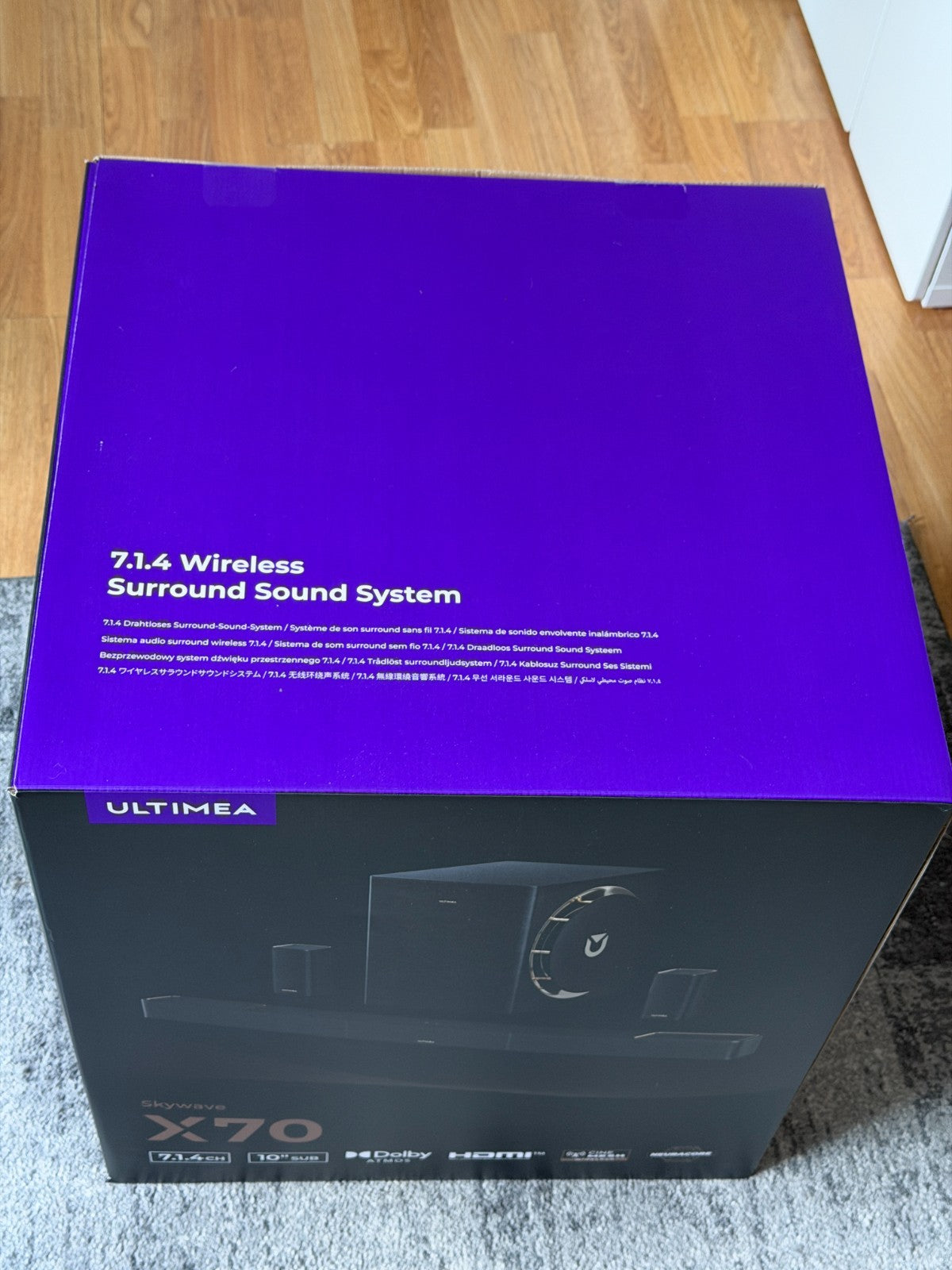 Ultimea Skywave X70 7.1.4ch Soundbar with 10" Wireless Subwoofer 980W