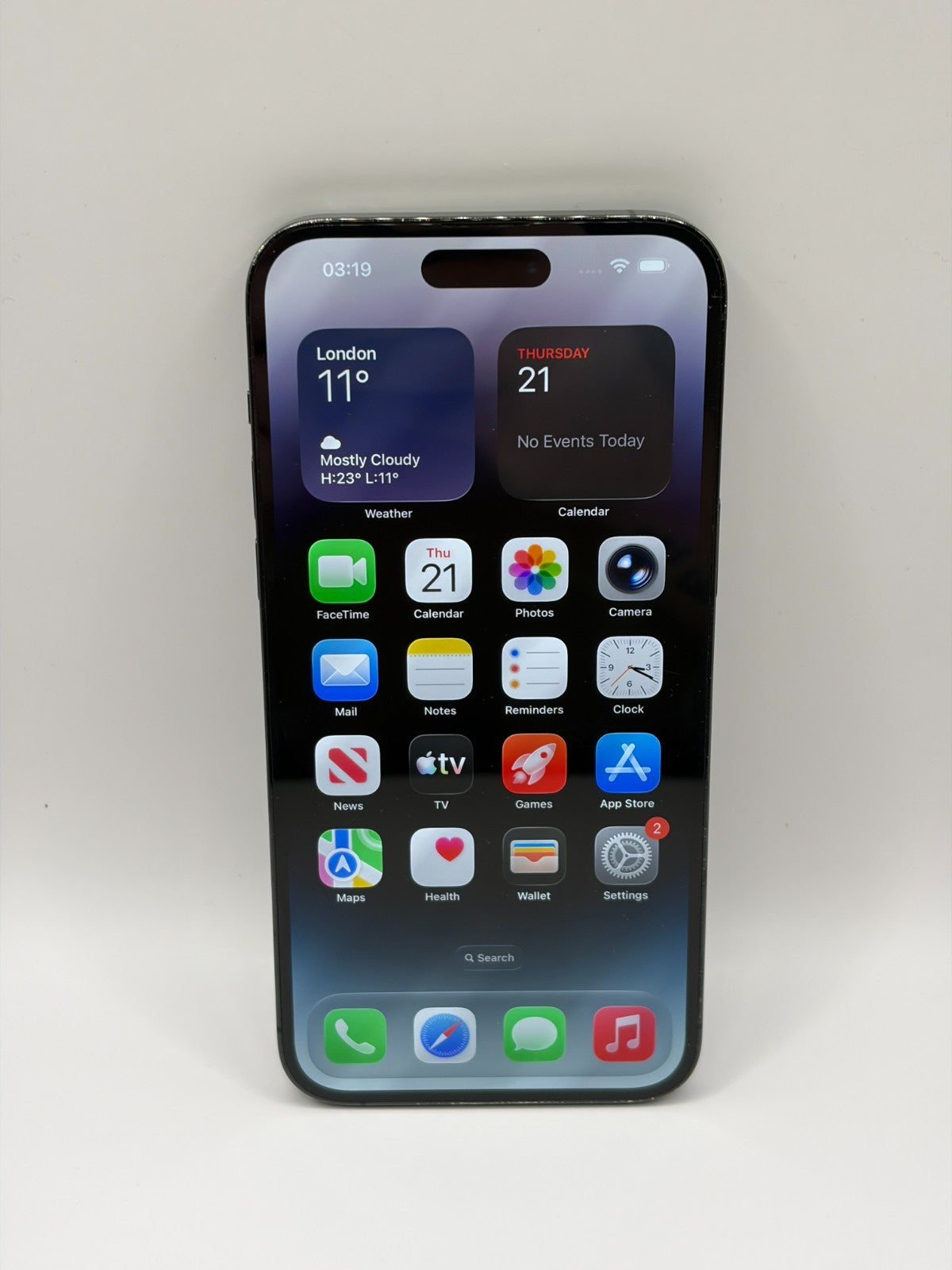 Apple Iphone 14 Pro Max 5G 128GB Black Very Good Condition Unlocked 96% Battery