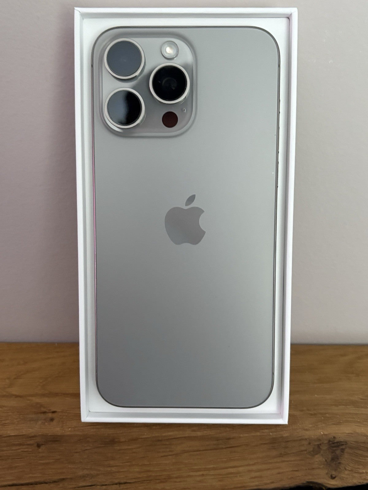 Apple iPhone 15 Pro Max 256GB (PP147) Natural Titanium Unlocked Warranty Boxed