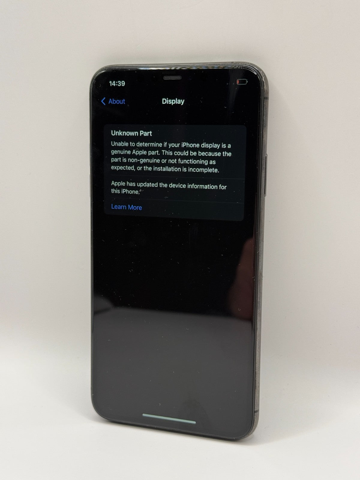 Apple Iphone 11 Pro Max 64GB Space Grey Unlocked A2218 Used Condition No Face ID