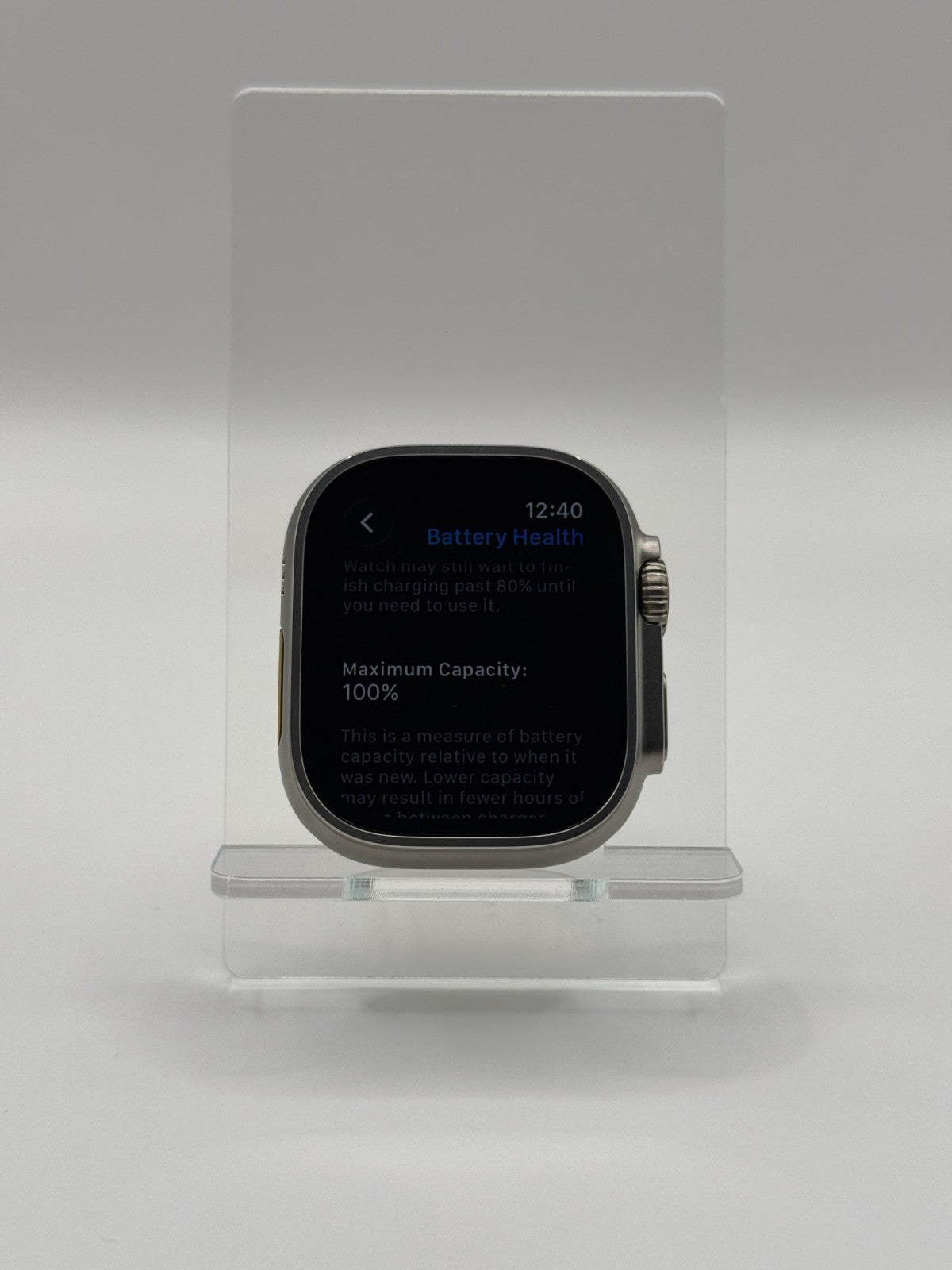 Apple Watch Ultra 49mm Titanium & Ceramic Case GPS Cellular Warranty Excellent