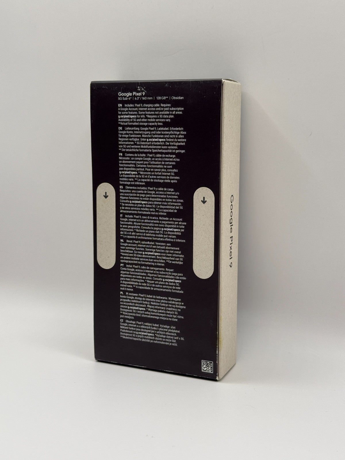 Google Pixel 9 5G 128GB Obsidian Unlocked Brand New Sealed Warranty