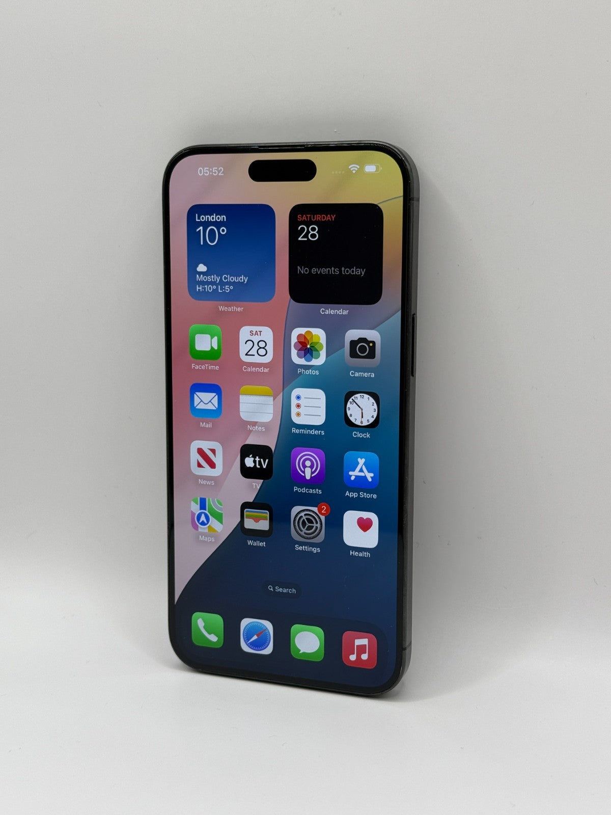 Apple Iphone 15 Pro Max 5G Black Titanium 512GB Unlocked Slight Chip Camera Lens