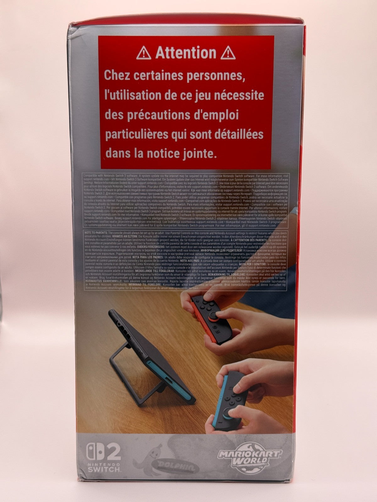 Nintendo Switch 2 Oled Console 256GB Neon Blue Neon Red Excellent Condition
