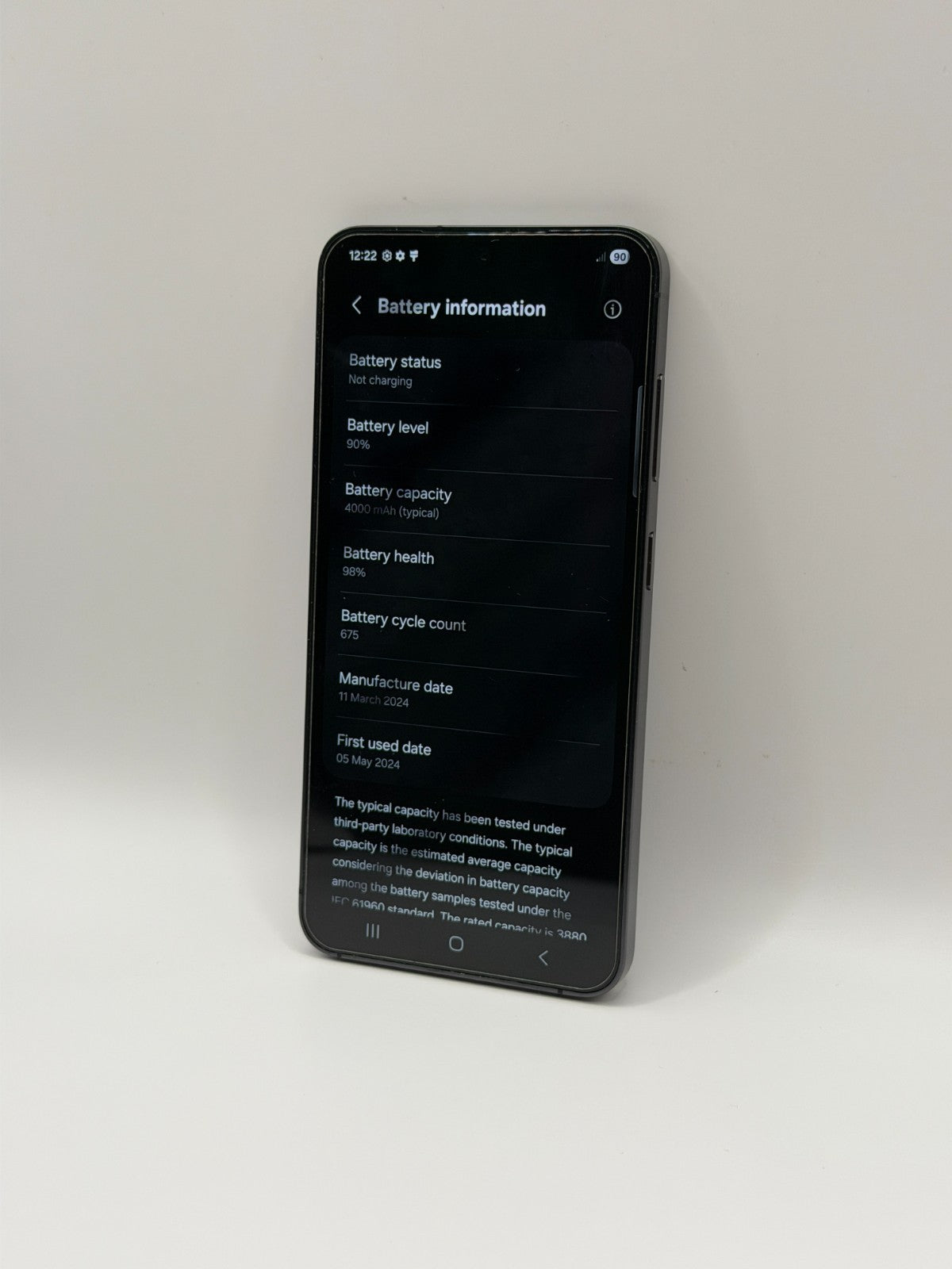 Samsung Galaxy S24 5G AI 128GB Onyx Black Unlocked Boxed Very Good Condition