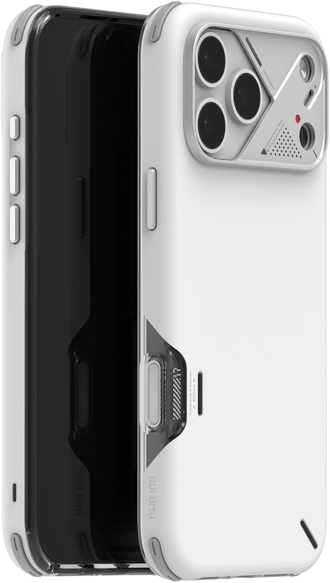 Aulumu A17 Shockproof Case For Iphone 17 Pro Max White MagSafe Opened Never Used
