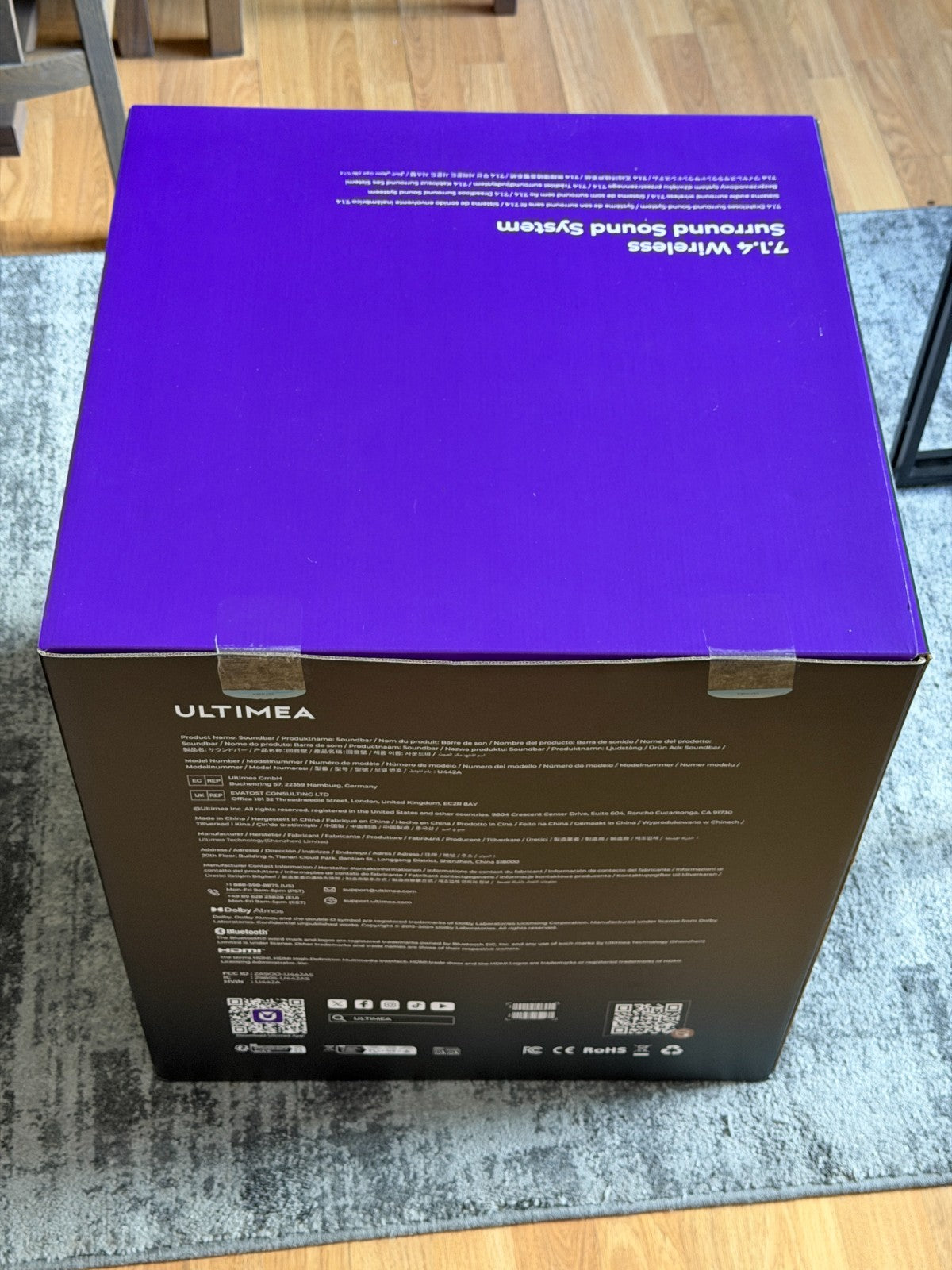 Ultimea Skywave X70 7.1.4ch Soundbar with 10" Wireless Subwoofer 980W