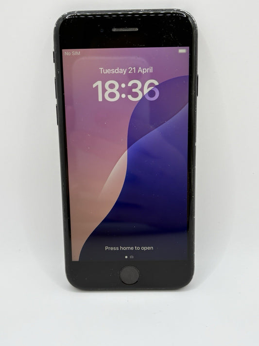 Apple iPhone SE 2nd Gen 64GB Black Unlocked A2296 77% Battery