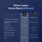 Hume Health Longevity Band 24/7 Health Tracking Boxed With Strap and Charger