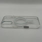 Apple Silicone Iphone 16 Clear Case MagSafe Cover Genuine Used But Excellent