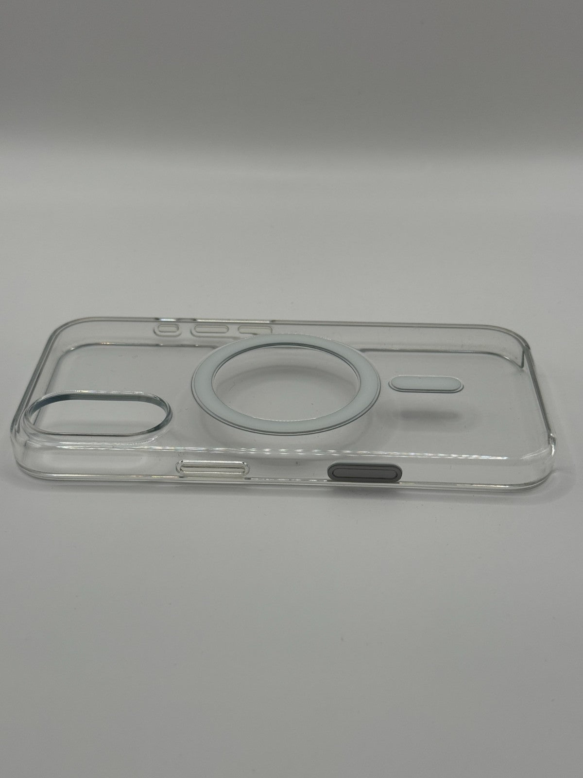 Apple Silicone Iphone 16 Clear Case MagSafe Cover Genuine Used But Excellent