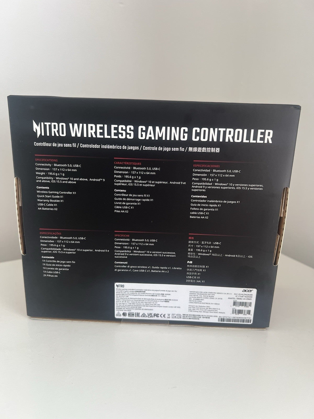 Acer Nitro 5 15 165Hz Gaming Laptop (C227) i5 13th Gen 8GB 512GB RTX 3050 + Pad