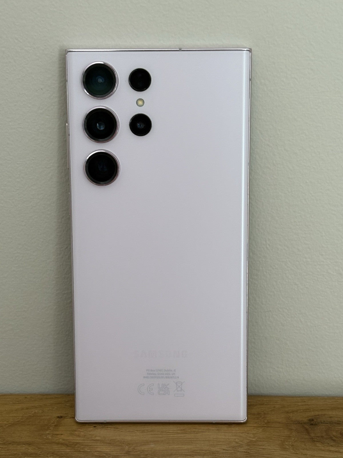 Samsung Galaxy S23 Ultra (V39) SM-S918B/DS - 256GB Lavender Unlocked